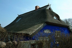 Hiddensee, das blaue Haus